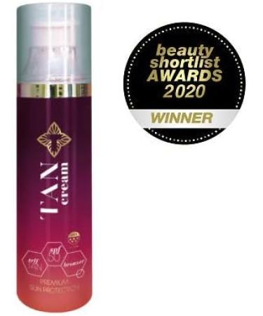 Tancream Award Winning All-In-One Self Gradual Tan Sun Protection SPF50 and Luxury Moisturiser with Gift Box - Buy Online on GoSupps.com