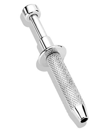 Pierced Owl Push-In Syringe Style Quad Prong Small Bead Holder Piercing Tool 70mm (2 3/4) Length