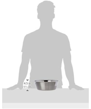 Kerbl Stainless Steel Bowl for Dogs and Apos 4000 ml 4 l (Pack of 1) - Buy Online on GoSupps.com