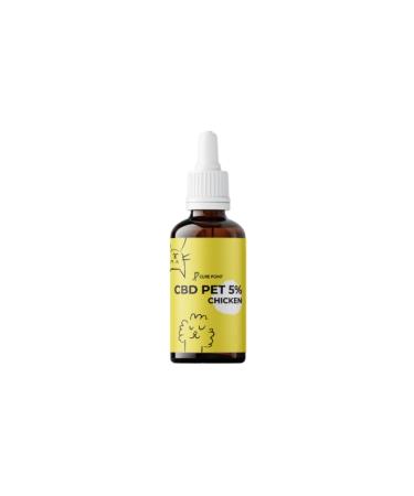 CURE POINT Premium Pet Oil 100% Organic with Natural Properties for Dogs Cats and Horses General Support for Wellness (Chicken)