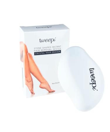 Tweepi Crystal Hair Eraser Stone | Fast Effective Magic Crystal Hair Remover for Women & Men