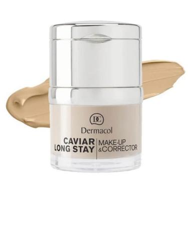DERMACOL CAVIAR Long Stay Make-up & Corrector with Caviar Extracts and a Perfecting Concealer (Fair)