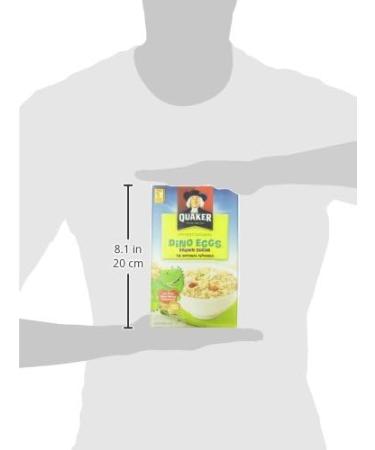 Quaker Dino Eggs Instant Oatmeal 8 Packets 304g Dino Eggs 304 g (Pack of 1) - Buy Online on GoSupps.com