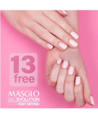 MASGLO GEL EVOLUTION Nail Polish Set - 3 Gel Effect Shades | No UV/LED Lamp Needed | Up to 12 Days Duration - Executive Selection - Buy Online on GoSupps.com