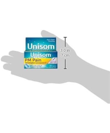 Unisom PM Pain Nighttime Sleep-aid with Acetaminophen & Diphenhydramine HCI - 30 Caplets (Pack of 4) | International Shipping Available - Buy Online on GoSupps.com