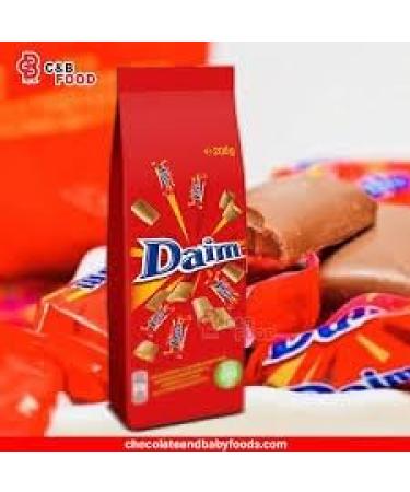 Daim Lot de 2 sachets de chocolat Daim emball s individuellement 200 g - Buy Online on GoSupps.com