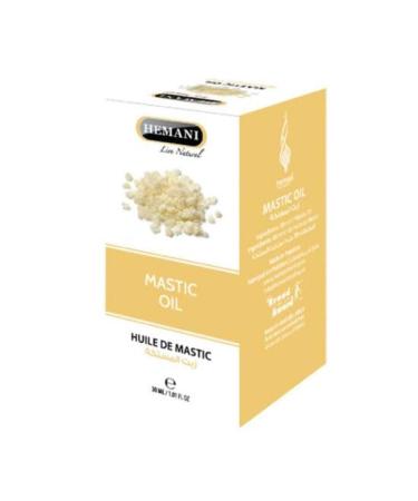 Hemani Mastic Oil 30ml - Pure & Natural Pistacia Lentiscus Essential Oil for Skincare Aromatherapy & Massage Therapy