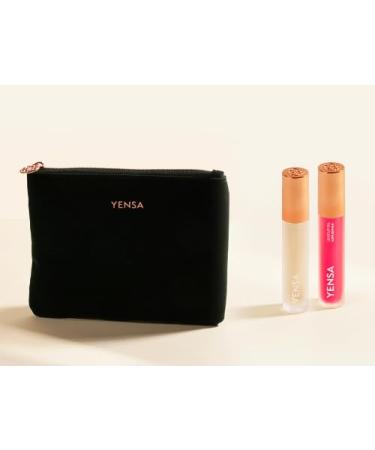 YENSA Luxe Lip Oil Bundle - 0.13 fl oz/ 3.9 ml Tinted Lip Oil - SuperOils - Moisturizing Lip Glos