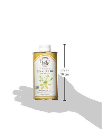 La Tourangelle Roasted Peanut Oil 16.9oz - Premium Quality Oil for Cooking and Salad Dressing - Buy Online on GoSupps.com