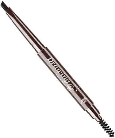 miduoidn Double Head Automatic Eyebrow Pencil Colorful Rotary Pen Waterproof Lasting Makeup Tool Exquisite Sweat-proof Eyebrow Pen Black - Buy Online on GoSupps.com