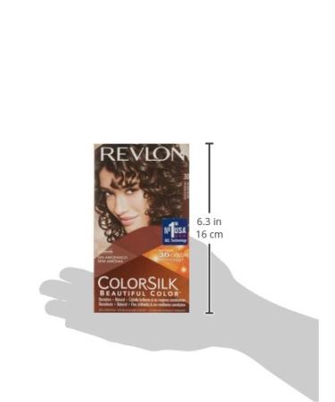Revlon ColorSilk Permanent Hair Color Dark Brown 30 - 2 Pack - Buy Online on GoSupps.com
