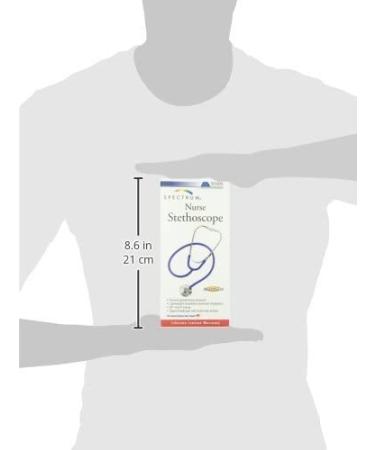 MABIS Spectrum Series Lightweight Nurse Stethoscope - Blue - 30 Inch - Buy Online on GoSupps.com