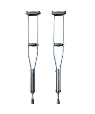 Crutches Cane Double Height Adjustable Anti-Skid Underarm Crutch Thickened Aluminum Alloy Rehabilitation Supplies for Disabled People Beautiful Scenery Bathing in Sunlight A Pair Large