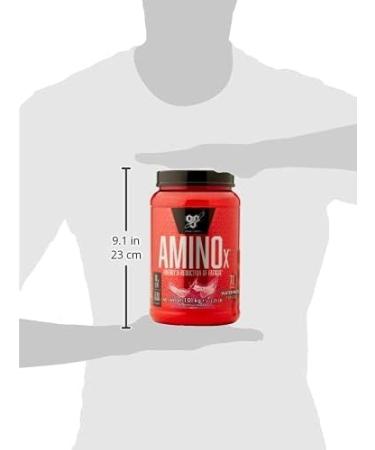 BSN Nutrition Amino X Supplement with Vitamin D Vitamin B6 and Amino Acids Watermelon Flavour 70 Servings 1 kg Watermelon 1kg - Buy Online on GoSupps.com