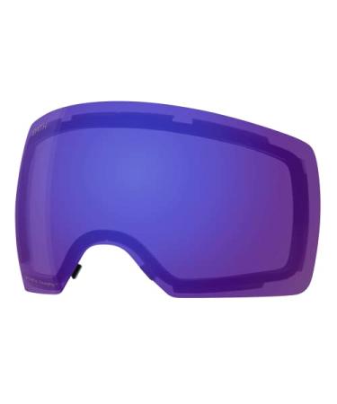 Smith Optics Skyline Xl Adult Replacement Lens Snow Goggles Accessories - Chromapop Everyday Violet Mirror/One Size