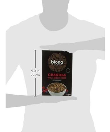 Biona Organic Granola Wild Berry Crisp 375g 1 - Buy Online on GoSupps.com