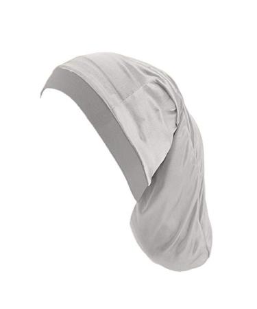 Unisex Spandex Satin Dreadlocks & Braids Cap 3 Pack - Night Sleeping Head Covers (Wine+Grey+Black) - Buy Online on GoSupps.com
