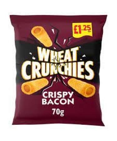 Wheat Crunchies Crispy Bacon 70g (32 Bags x 70g) 70 g (Pack of 1)