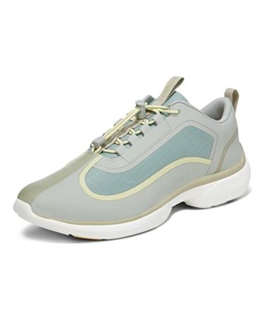 Vionic Women's Vortex Guinn Waterproof Toggle Closure Active Sneakers- Supportive Walking Shoes That Include Three-Zone Comfort with Orthotic Insole Arch Support Medium Fit 8 Sage