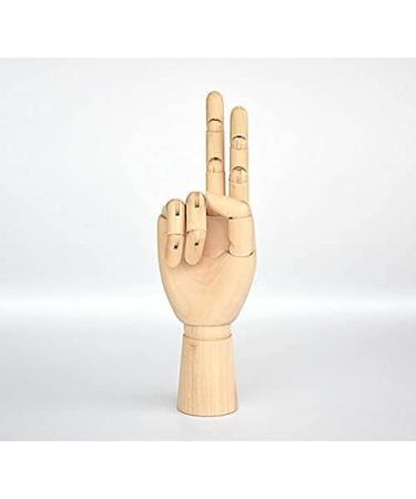 Wooden Articulated Mannequin with Flexible Fingers - 10 Right Hand - Buy Online on GoSupps.com