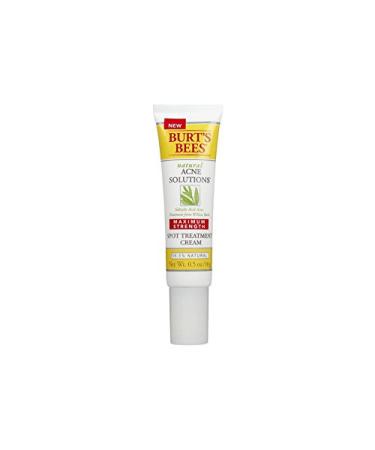 Burt's Bees Acne Treatment Cream - Maximum Strength 0.5 oz | Natural Skincare - Buy Online on GoSupps.com