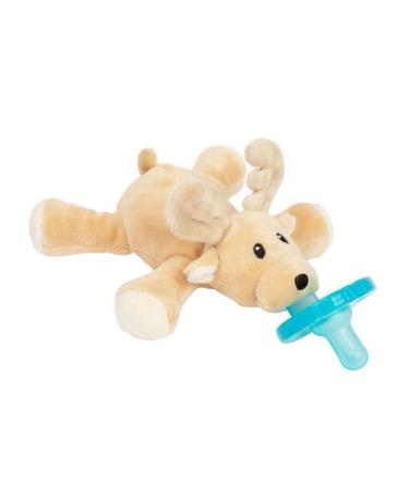 WubbaNub Infant Pacifier - Tan Reindeer