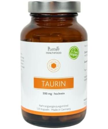 Buy Plantavis Taurin 120 Capsules | Premium Quality Taurine Supplement for Energy & Focus - Fast International Shipping - Buy Online on GoSupps.com