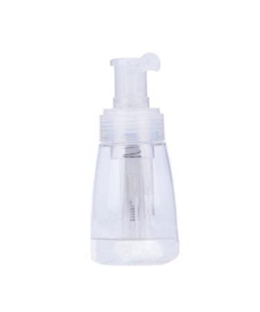 tddouck Spray Bottle Powder Spray Bottle Dispenser Powder Cosmetics Refillable Bottle Empty Dismountable with Locking Nozzle for Travel Transparent