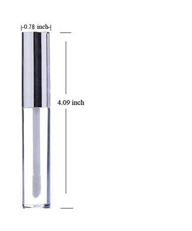 Just Be Yourself Lip Gloss Tubes Set - 30pcs Refillable Containers with Wand, Clear Plastic Makeup Tool - 10ml Bottle - Buy Online on GoSupps.com