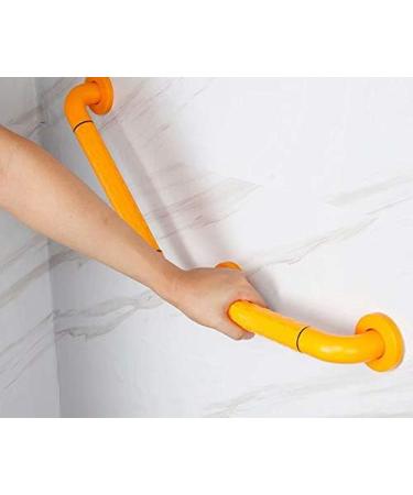 Grab bar Wall 304 Stainless Steel Handrail Handrails Handrail Elderly/Disabled Handle Armrest Bars/Shower with White Slip Yellow 40X40cm (Yellow 40X40cm) - Buy Online on GoSupps.com