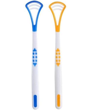 Broshin Tongue Cleaner Set - 6-Pack with 2 4 & 6 Cleaners Bad Breath Eliminator Easy to Use Mouth Cleaning Brushes - Buy Online on GoSupps.com