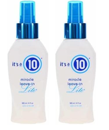 It's a 10 Haircare Miracle Leave-In Lite 4 fl. oz. (Pack of 2) 4 Fl Oz (Pack of 2)