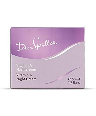 Dr. Spiller - Vitamin A Night Cream | For demanding skin in need of regeneration | Intensely smoothing effect | with sunflower and jojoba oil - Buy Online on GoSupps.com