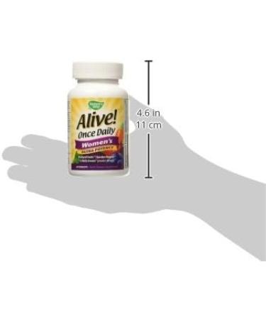Nature's Way Alive Once Daily Women's Multi Ultra Potency - 60 Count - Buy Online on GoSupps.com