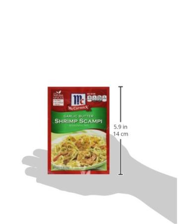 McCormick Garlic Butter Shrimp Scampi Seasoning Mix 0.87 OZ - Pack of 4 - Buy Online on GoSupps.com