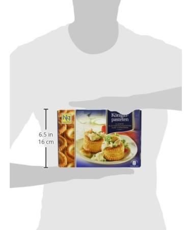 Queens Pies - Delicate Puff Pastry Garnishing Pies (6 Pieces) - Perfect for International Shipping - Buy Online on GoSupps.com