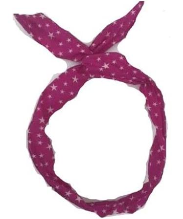 Lizzy Wired Hair Headband | Retro Rockabilly Adjustable Plain & Printed Wire Headbands Hair Accessory Head Wrap Vintage Various Colour & Designs - Buy Online on GoSupps.com