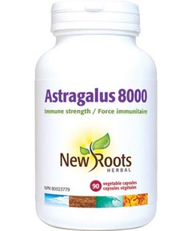 New Roots Herbal - Astragalus 8000 500mg 90 Capsules - Astragalus Root Extract - Immune System Support - Astragalus Supplement Astragalus Membranaceus - Immune Support Supplement -Astragalus Capsules
