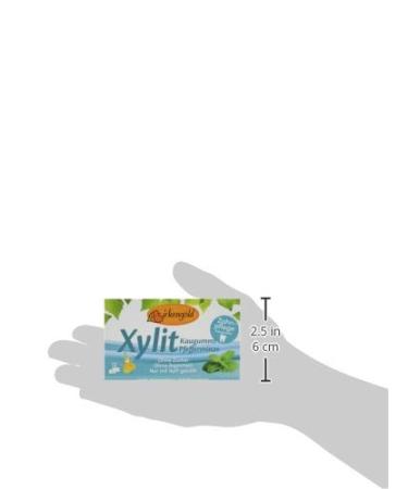 Birkengold Xylitol Chewing Gum Peppermint - Sugar-Free Vegan Dental Care | Pack of 8 | 70% Xylitol No Titanium Dioxide - Buy Online on GoSupps.com