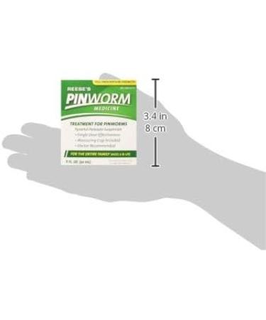 Reese's Pinworm Medicine - Full Prescription Strength Liquid 1 Oz | Fast Shipping Worldwide - Buy Online on GoSupps.com