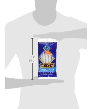 BIC Sensitive Disposable Razors Single Blade For a Smooth and Comfortable Shave 10-Count of Unisex Razors - Buy Online on GoSupps.com