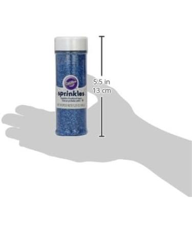 Wilton Sapphire Pearlised Sugar Sprinkles 148g (5.25oz) - Buy Online on GoSupps.com