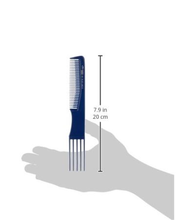 Comair Blue Profi-Line 301 Toupee Fork Comb 1 Piece | Best Styling Tool for Hair Extensions & Wigs - International Shipping Available - Buy Online on GoSupps.com