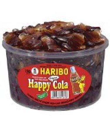 Haribo Lot de 150 bouteilles de cola Happy-Cola 1,2 kg