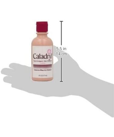 Caladryl Lotion 6 oz Bottle - Calamine Plus Itch Relief Formula - Buy Online on GoSupps.com
