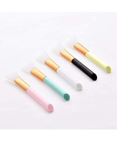 RIYAN Silicone Facial Mask Brush Professional Soft Head Silicone Brush Homemade Makeup Mask Application Brush - Buy Online on GoSupps.com