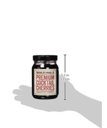 TCWC Premium Cocktail Cherries - All American Natural Stemless Garnish (2 Pack, 21 oz) | Certified Kosher for Cocktails, Desserts & More - Buy Online on GoSupps.com