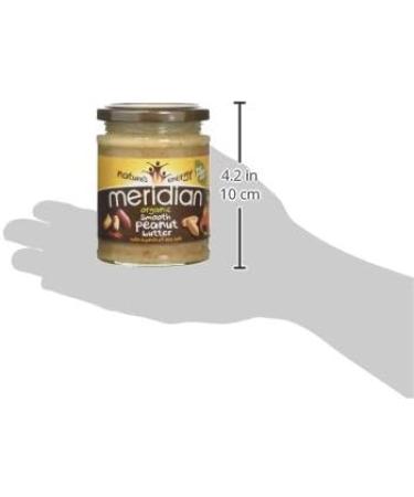 Meridian Organic Natural Smooth Peanut Butter 280g - Buy Online on GoSupps.com