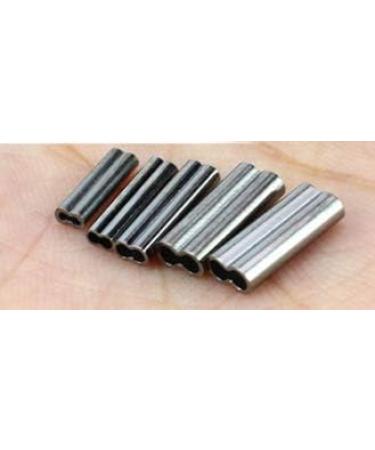 Milepetus 300pcs Copper Double Barrel Crimp Sleeves Fishing Line Connector Kit 0.8-2.2mm Sizes - Buy Online on GoSupps.com
