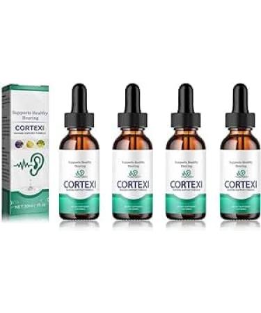 2024 New 4pcs Cortexi Ear Drops - Cortexi Hearing Support Drops Cortexi Ear Drops - Official Formula Cortexi Drops Cortexi Reviews - for Ear Health Hearing Support Healthy Eardrum